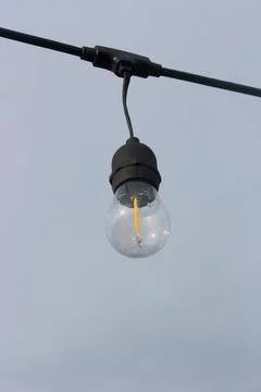 A light bulb turned off Stock Photos