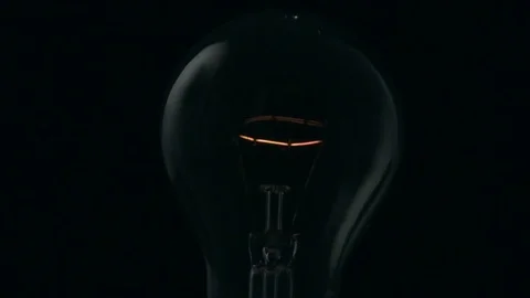 Light bulb turning on and off. Stock Footage 72607631