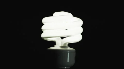Light bulb turns on and off Stock Footage 62915688