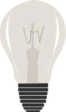 Light Bulb Vector Illustration Stock Illustration
