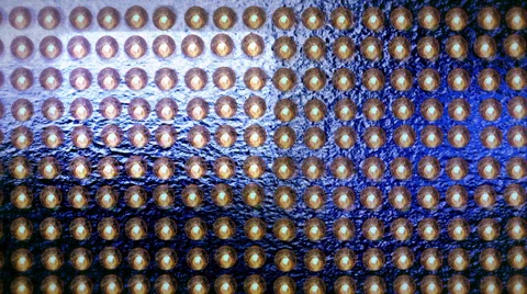 Light bulb wall Stock Footage 37640213