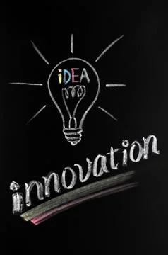 Light bulb,innovation Stock Photos
