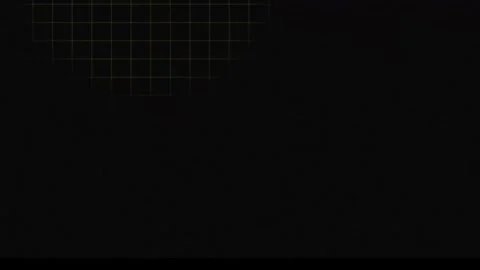 Light bulbs activate on a grid background with the text activated animation. Lig Stock Footage 319431386