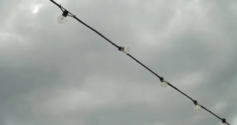 Light Bulbs and Clouds  | 4k 動画素材 144008198