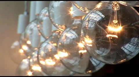 Light bulbs Video stock 8962776