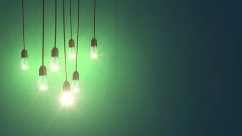 Light bulbs Stock Footage 76293710