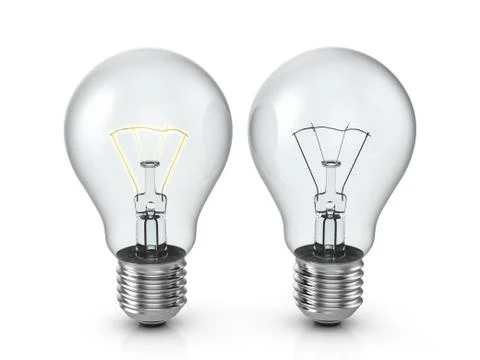 Light bulbs Illustrazione stock