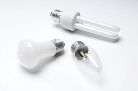 Light bulbs Stock Photos