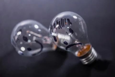 Light bulbs Stock Photos