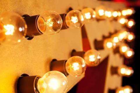 Light bulbs Stock Photos