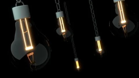 Light Bulbs Foto stock