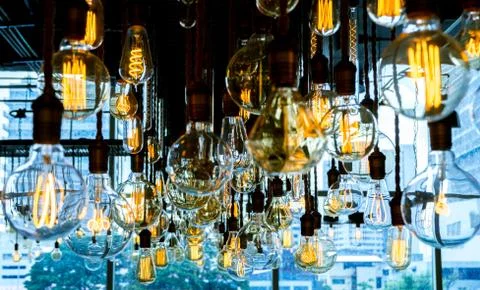 Light bulbs Stock Photos