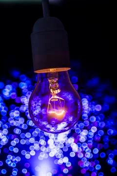 Light bulbs Stock Photos