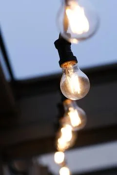 Light bulbs Foto stock