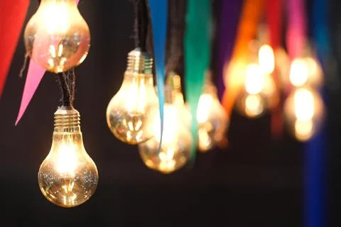 Light bulbs Stock Photos