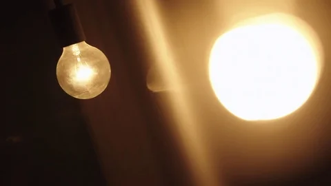 Light bulbs, rotating shot Stock Footage 78772100