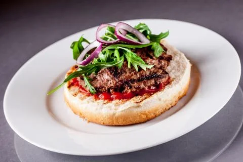 Light burger Stock Photos