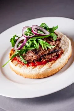 Light burger Stock Photos