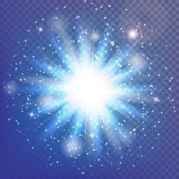 Light burst Stock Illustration