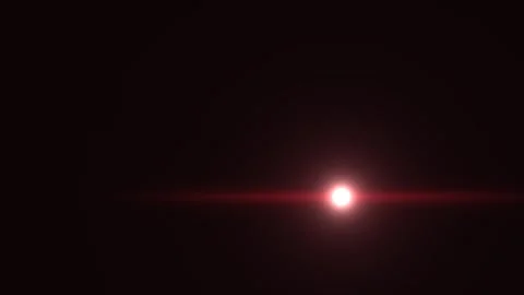 Light burst with lens flare effect in dark background Stock Footage 338277118