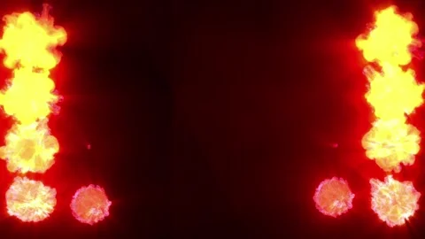 Light burst red 19 Stock Footage 337862456