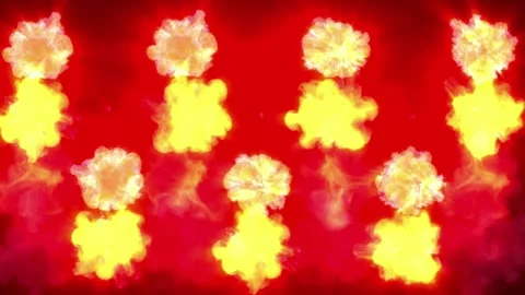 Light burst red 33 Stock Footage 337862367