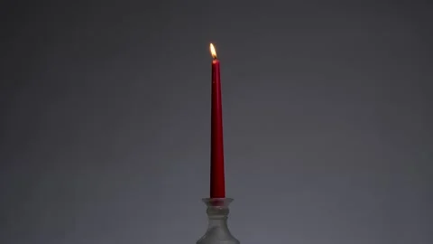 A light candle Stock Footage 132861640