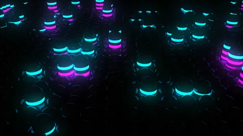 Light Capsules 4K 01 Stock Footage 117532600