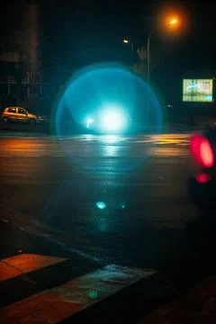 Light of car Foto stock