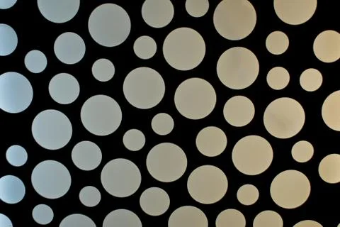 Light on the ceiling as abrstract background. Stock Photos