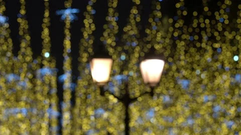 Light christmas background Stock Footage 99394995