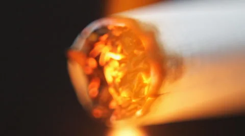 To light a cigarette Close-up Stock Footage 5014855