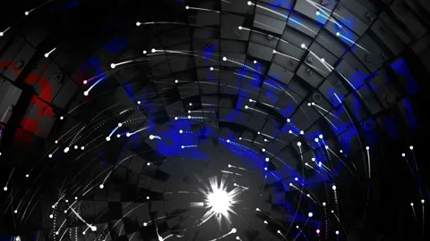 Light Circle 4K 07 Stock Footage 121935308