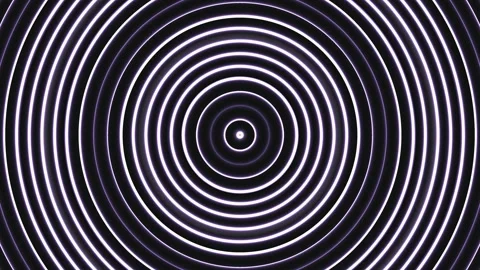 Light circles create patterns in dark background Stock Footage 339490231