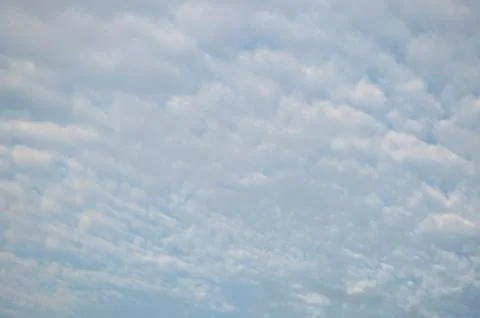 Light cloud all over blue sky Stock Photos