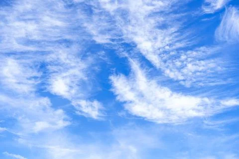 Light cloud with blue sky background beautiful Stock Photos