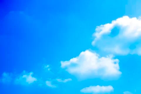 Light cloud with blue sky Stock Photos