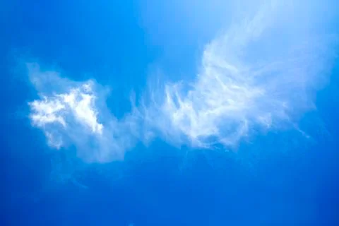 Light cloud with blue sky Stock Photos