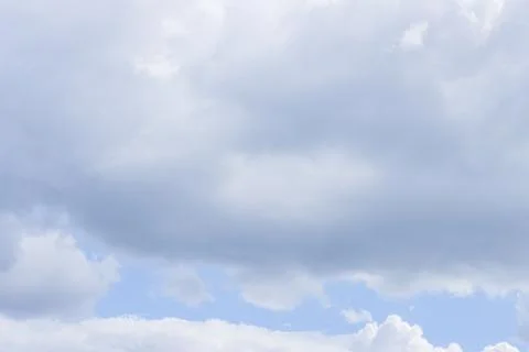 Light cloud in the sky. Stock Photos