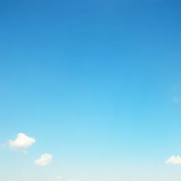 Light clouds in the blue sky Stock-Fotos