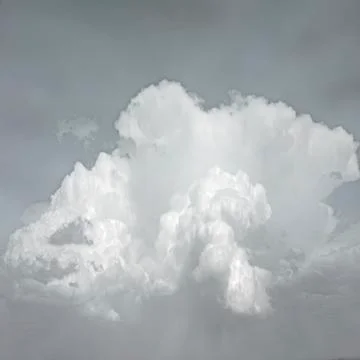 Light in clouds Illustrazione stock
