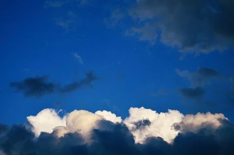 Light in the Clouds Stock Photos