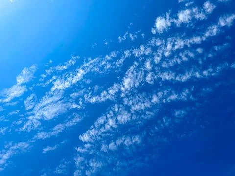 Light clouds in the sky Stock Photos