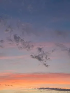 Light clouds in the sky Stock Photos