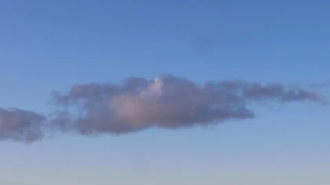 Light clouds from west norway on the way into disintegration time lapse Stock Footage 119793205