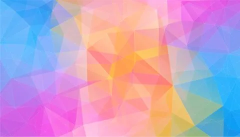 Light color Background of geometric triangle shapes. Stock Illustration