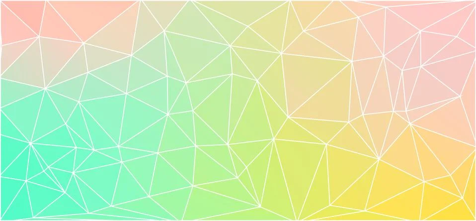 Light color flat background with triangles Stock Illustration