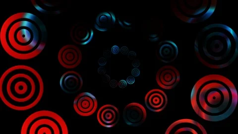 Light color hypnosis Video stock 97175340