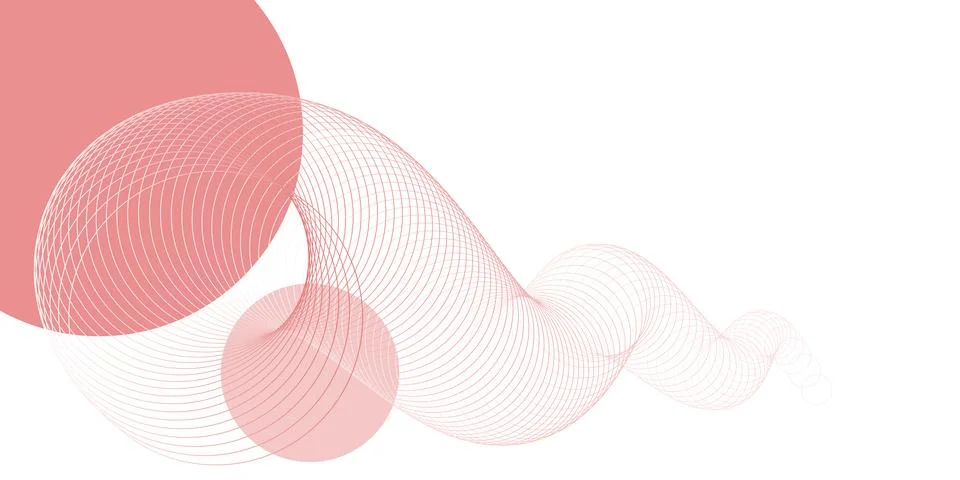 A light colored abstract background with soft pink circles and subtle gradi.. Stock Illustration
