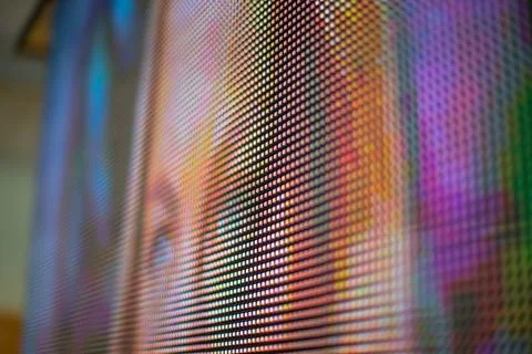 Light colored LED smd screen Stock Photos